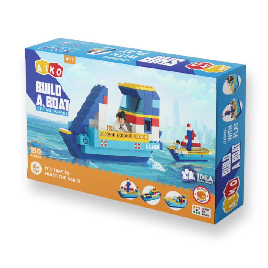 Build a boat toy online