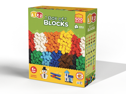 Box of Blocks 500pcs - Aiko